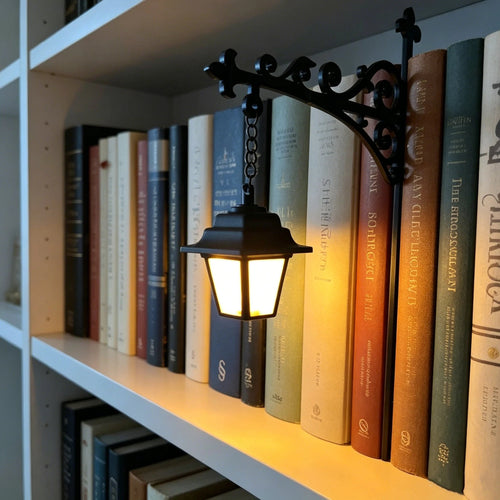 Bookshelf Lantern gallery 01