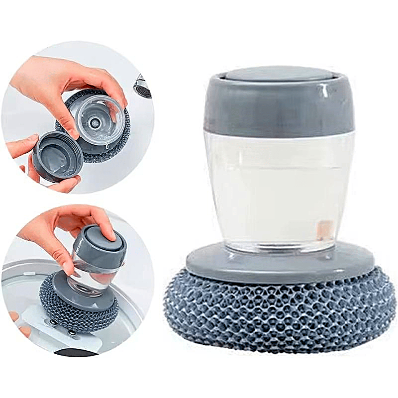 Soap-Dispensing Dish Scrubber gallery 09