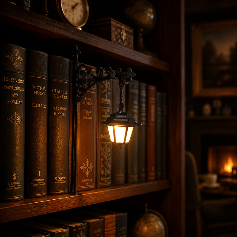 Bookshelf Lantern gallery 04