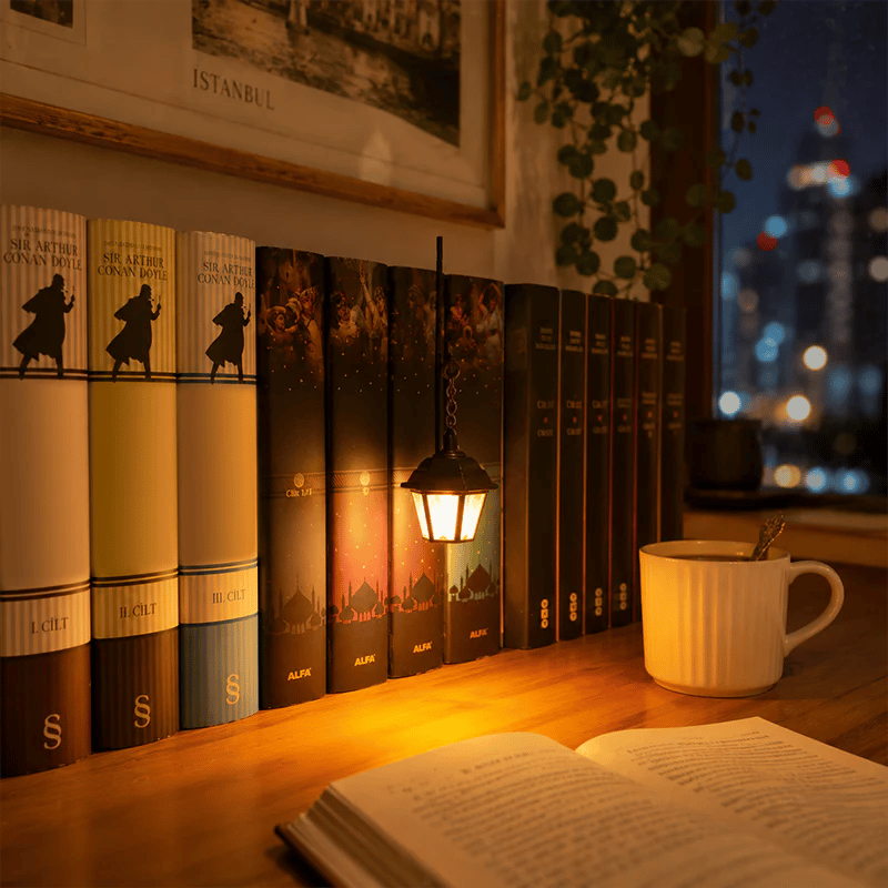 Bookshelf Lantern gallery 03