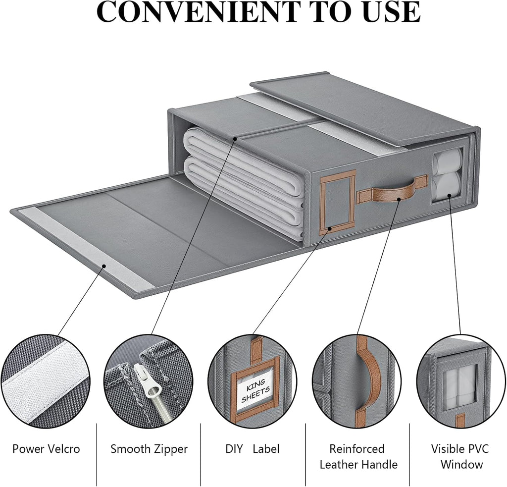Foldable Sheet Storage Boxes gallery 10