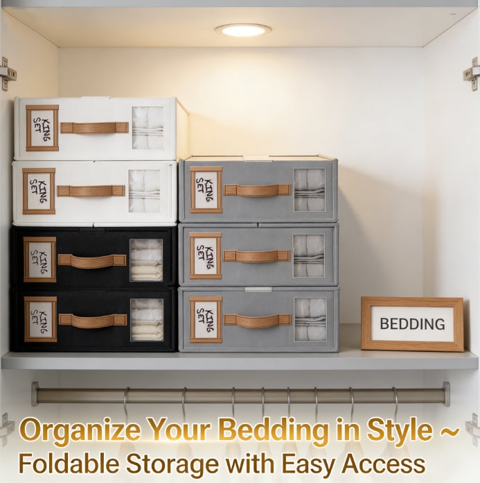 Foldable Sheet Storage Boxes gallery 05