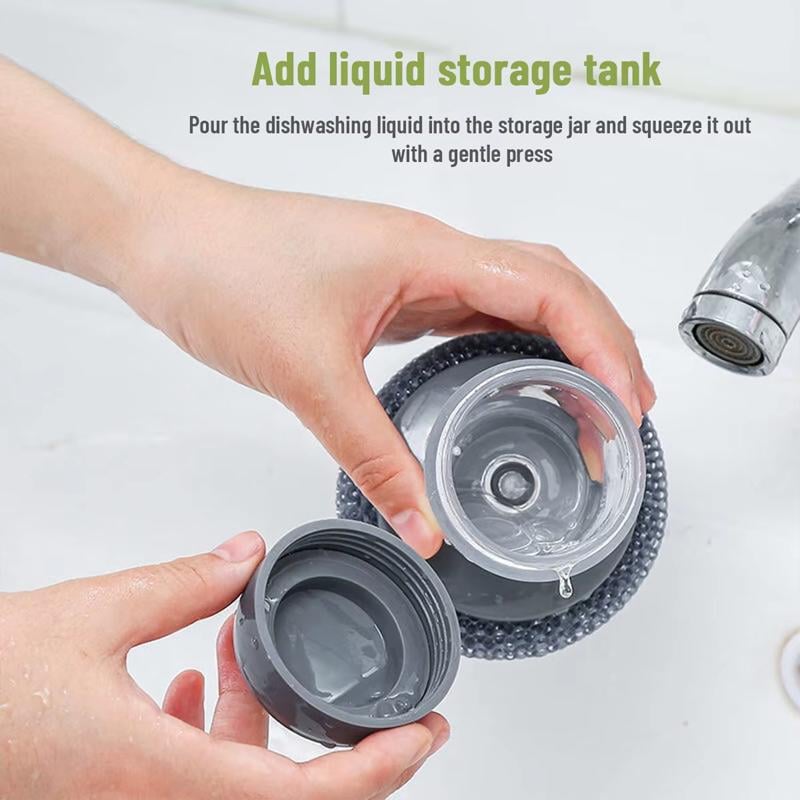 Soap-Dispensing Dish Scrubber gallery 07