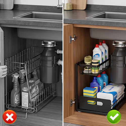 Pull-Out Under-Sink Organizer