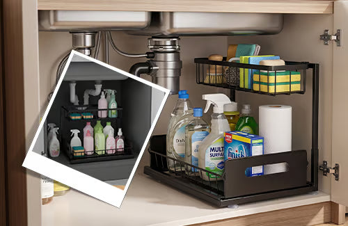 Pull-Out Under-Sink Organizer